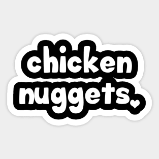 Chicken Nuggets Sticker